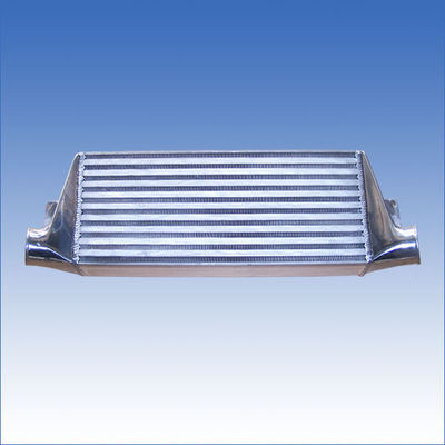 Bronzierter Aluminiumrippenrohr-Wärmetauscher-Automobil Intercooler