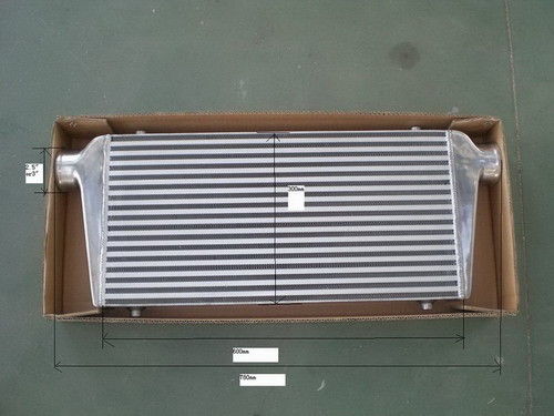 Bronzierter Aluminiumrippenrohr-Wärmetauscher-Automobil Intercooler