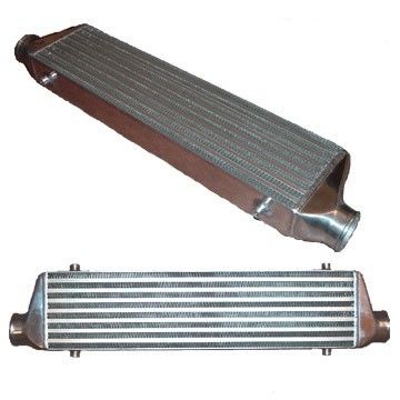 Kompakter Vakuumrippenrohr-Wärmetauscher/Aluminiumintercooler für Auto