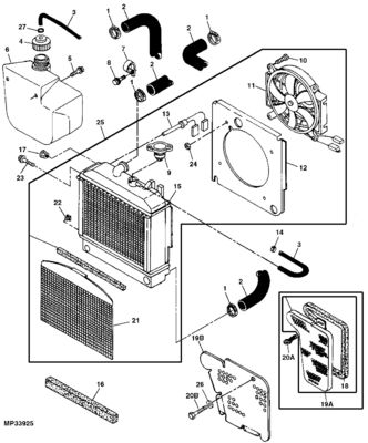 Bagger-Platten-und Stangen-Wärmetauscher-Aluminiumölkühler mit Fan