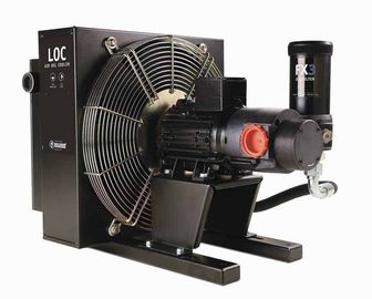 LUFT-Ölkühler des Lamelle-Hydrauliköl-Wärmetauscher-/DC24V Aluminium