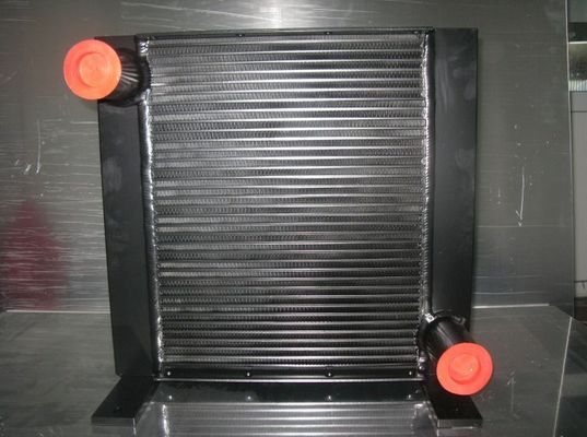 Schwarzblech-Flosse, die Hydrauliköl-Wärmetauscher für Bagger/vibratile Rolle bronziert