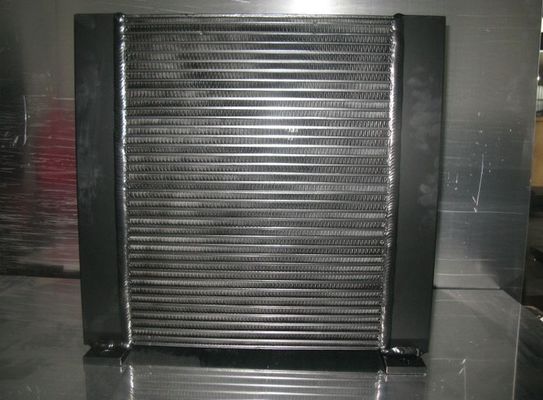 Schwarzblech-Flosse, die Hydrauliköl-Wärmetauscher für Bagger/vibratile Rolle bronziert