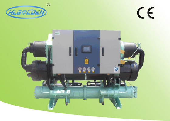 Wasserkühlungs-kälterer Plastik Soems/ODM 241KW schraubenartiger mit Hanbell-Kompressor