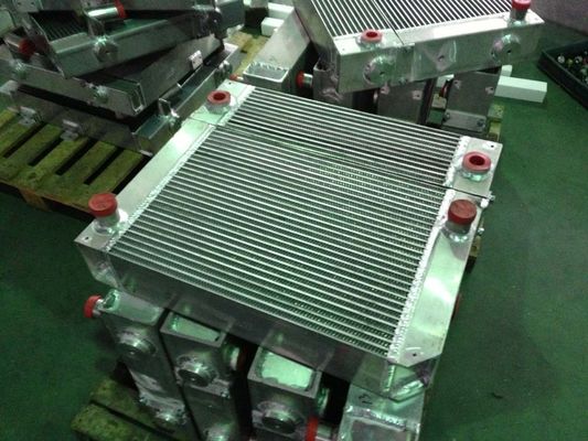 Aluminiumplatte-stangen-Wärmetauscher verwendet für das Maschinenabkühlen