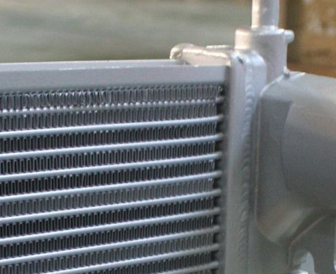 Vakuumbronzierender Platten-und Flossen-Wärmetauscher-Aluminiumwärmetauscher-schwerer LKW