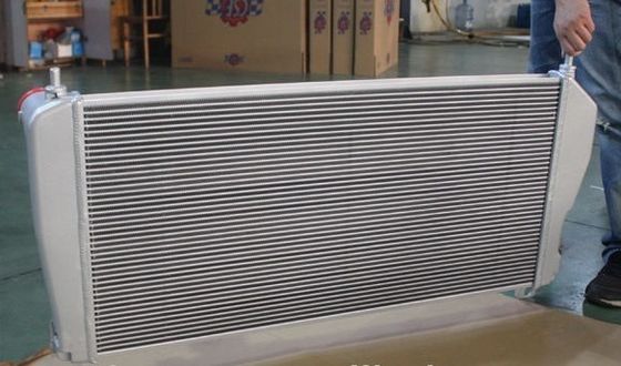 Vakuumbronzierender Platten-und Flossen-Wärmetauscher-Aluminiumwärmetauscher-schwerer LKW