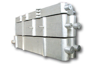 Bronzierter Aluminiumlamelle-Wärmetauscher für Luft-Trenn-Anlage