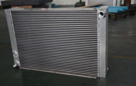 Erschütterungs-beständiger Aluminiumlamelle-Wärmetauscher für Luftkompressor