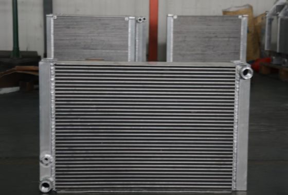 Erschütterungs-beständiger Aluminiumlamelle-Wärmetauscher für Luftkompressor