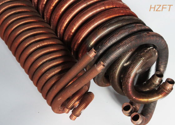 Tankless Warmwasserbereiter integrierten kupfernes Rohr-Spule als Wärmetauscher