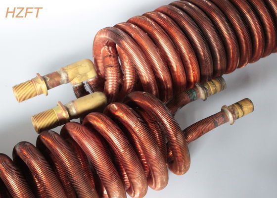 Tankless Warmwasserbereiter integrierten kupfernes Rohr-Spule als Wärmetauscher