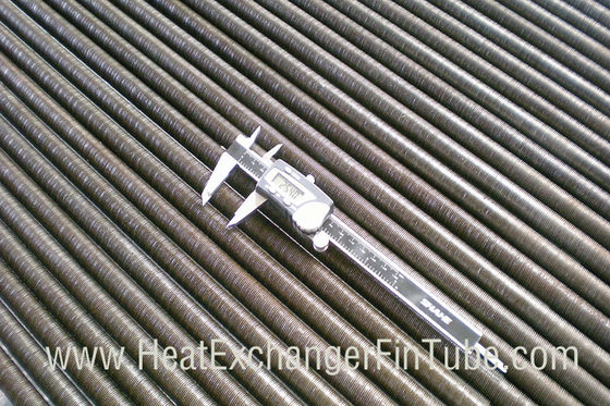 26FPI/1024 verlegte Kohlenstoffstahl 1/3/6 FPM/0.976mm A334 GR Flossen-Rohre