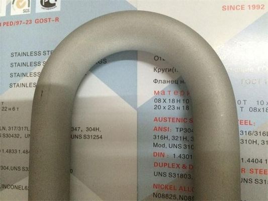Edelstahl-Umkehrbögen ASME SA269/SA213 A1016, Wärmetauscher-Rohr