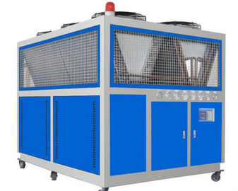 Abkühlender luftgekühlter Schrauben-Kühler R134a/kastenähnliche Industrie-Wasserkühlungs-Maschine