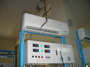 Fenster-AC Elektronische automatisierte Montagelinie Bodenart AC Leistungstestsystem